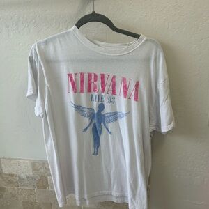 nirvana tshirt